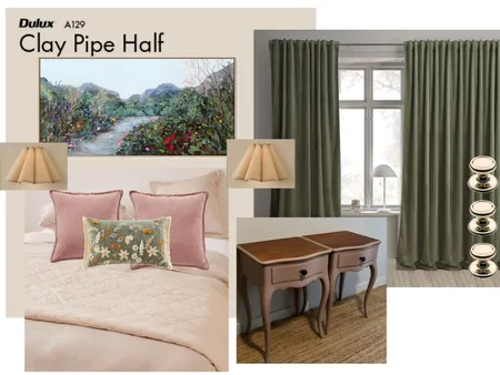 Guest Room #1 Interior Design Mood Board by LJ Rees Interiors on Style Sourcebook