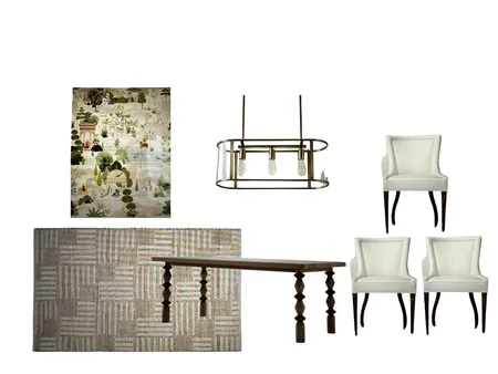 Res AVA modern classic dining area Interior Design Mood Board by al1168ster@gmail.com on Style Sourcebook