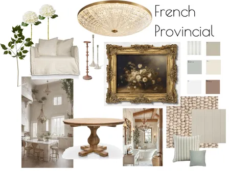 Mood Board 1 French Provincial Interior Design Mood Board by Jerrilynpalmer on Style Sourcebook