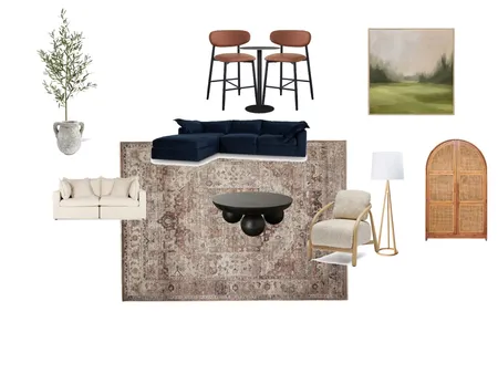 living room bar Interior Design Mood Board by eirracii