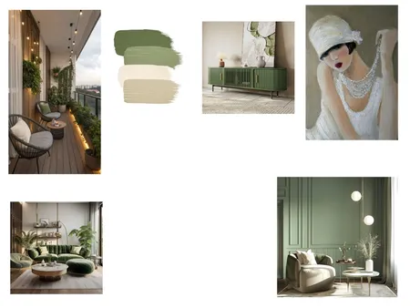 Upper-level concept generator 2 Interior Design Mood Board by Kylie W