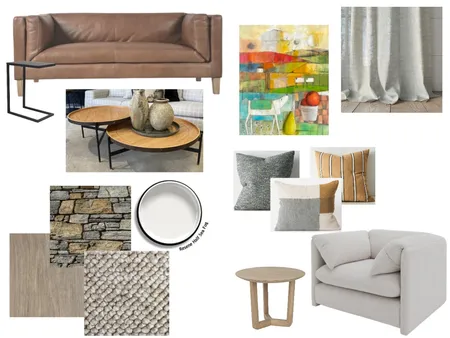 Living Area 2 Interior Design Mood Board by ABDesign