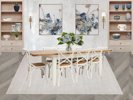 Hamptons Dining room Interior Design Mood Board by Monica.Nyikang on Style Sourcebook