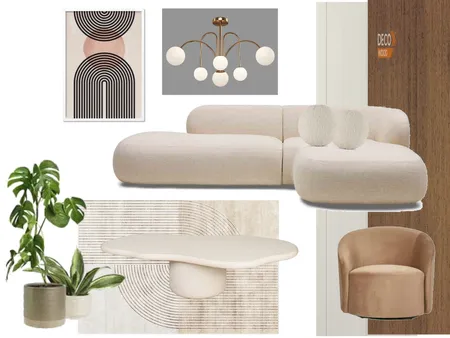 Living Room Interior Design Mood Board by Masa