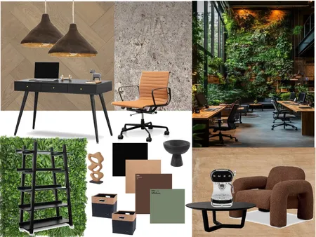 Modern office Interior Design Mood Board by majellal on Style Sourcebook