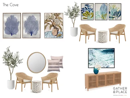 The Cove Interior Design Mood Board by Gather & Place on Style Sourcebook