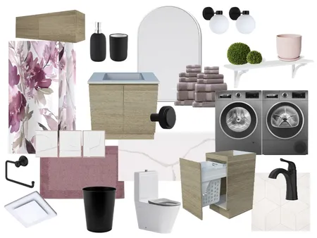IDI - W/C AND LAUNDRY Interior Design Mood Board by ROSIE93 on Style Sourcebook