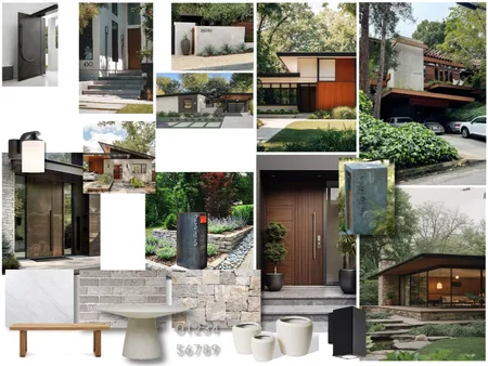 Exterior & Front Walk-in Interior Design Mood Board by childishgohmbino on Style Sourcebook