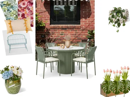 חצר בסגנון כפרי Interior Design Mood Board by Rawan's on Style Sourcebook