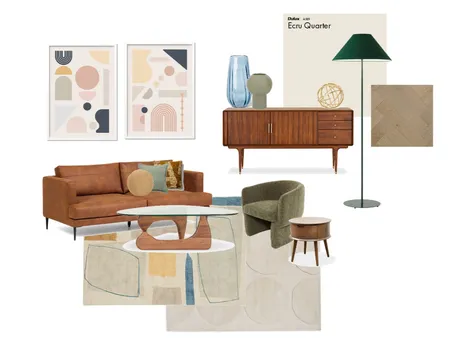 Mid Century Modern Style Board Interior Design Mood Board by EddieJ2307 on Style Sourcebook