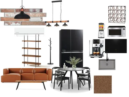 MoodBoard Industrial Planta Baja Interior Design Mood Board by KChong on Style Sourcebook