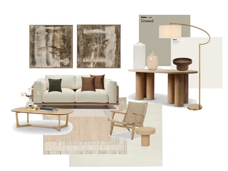 Japandi Style Board Interior Design Mood Board by EddieJ2307