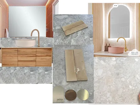 Powder Room - Almond Basin Interior Design Mood Board by Cobblestone Studios on Style Sourcebook