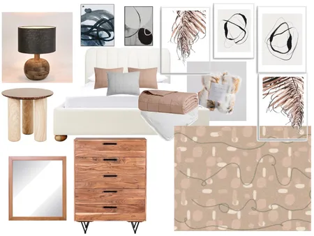 Scandinavian Bedroom style Interior Design Mood Board by Salwa 25 on Style Sourcebook