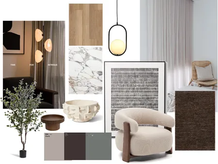 Contemporary Mood Board Interior Design Mood Board by SFK