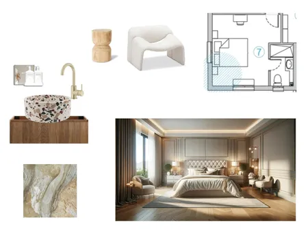 חדר הורים Interior Design Mood Board by malak1998 on Style Sourcebook