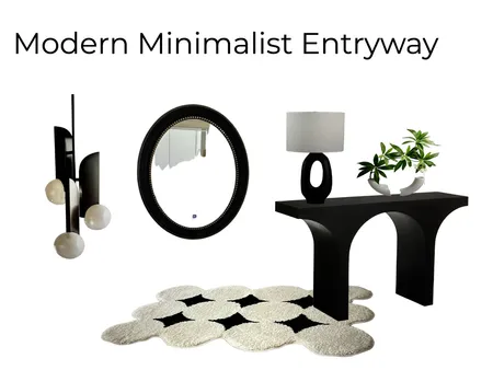 Modern Minimalist Entryway Interior Design Mood Board by al1168ster@gmail.com