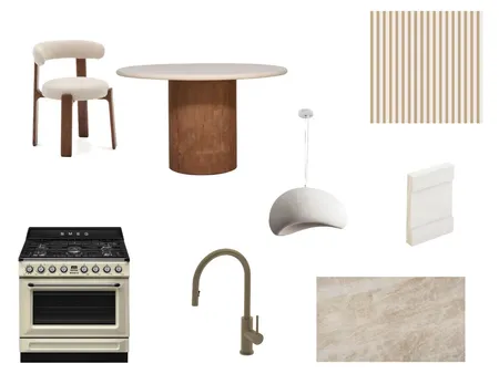 Wabi Sabi Warm Toned Kitchen Gallery Interior Design Mood Board by Style Sourcebook on Style Sourcebook