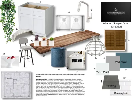 Module 9 - Furniture & Accessories KITCHEN Interior Design Mood Board by shannonberry on Style Sourcebook