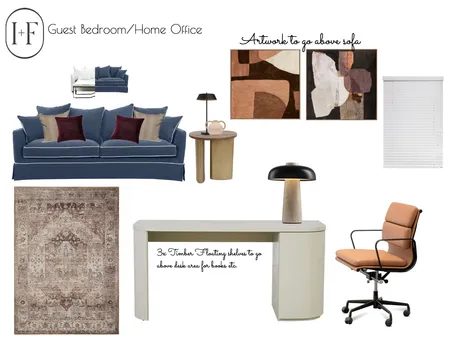 Home office Interior Design Mood Board by Ivy + Finch Design on Style Sourcebook