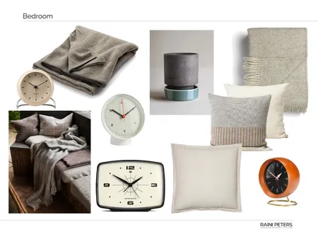 Bedroom Interior Design Mood Board by nataliakozlowska