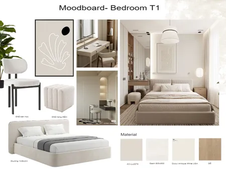 Bedroom Interior Design Mood Board by Linh0202 on Style Sourcebook