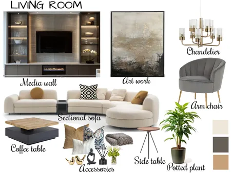 living room Interior Design Mood Board by kehindeh052@gmail.com on Style Sourcebook