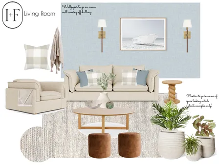 Living room Interior Design Mood Board by Ivy + Finch Design on Style Sourcebook