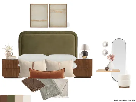 Master Bedroom - 93 0n New Interior Design Mood Board by Paballo