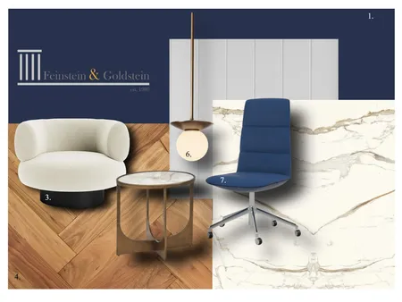 Feinstein & Goldstein Reception/Waiting Area Concept Interior Design Mood Board by botany75 on Style Sourcebook