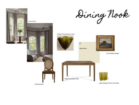 Dining Nook Interior Design Mood Board by Stefk