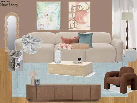 Living Room 2.0 Interior Design Mood Board by Brittneym99