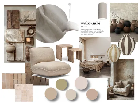 Wabi Sabi Mood Board Interior Design Mood Board by AmandaEden on Style Sourcebook