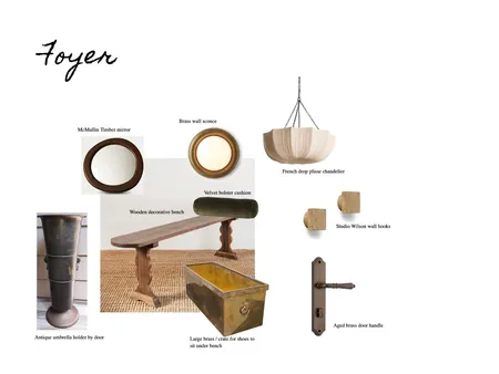 Foyer Interior Design Mood Board by Stefk on Style Sourcebook