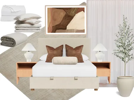810/27 commercial road, newstead -  masteer bedroom 1 light Interior Design Mood Board by tlaws on Style Sourcebook