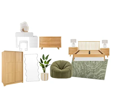 Bed OPt 1 Upper level Interior Design Mood Board by Meleena17
