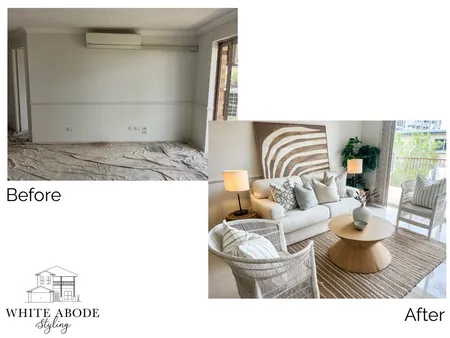 Before & After** Interior Design Mood Board by White Abode Styling