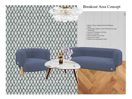 Feinstein & Goldstein Breakout Area Concept Interior Design Mood Board by botany75 on Style Sourcebook
