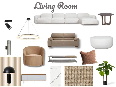 Living Room Interior Design Mood Board by O-B. on Style Sourcebook