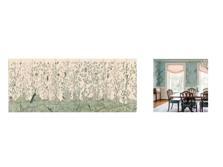Nasir and Mamona-wall paper Interior Design Mood Board by Cocoon_me