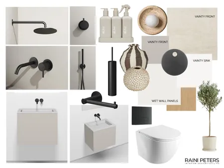 Guest batrhoom 5 Interior Design Mood Board by Raini Peters Interior Design + Styling on Style Sourcebook