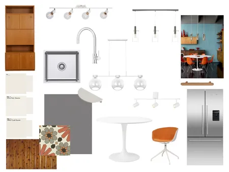 Eulo kitchen smoked grey w lighting Interior Design Mood Board by b on Style Sourcebook