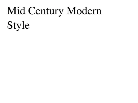 Mid Century Modern Style Interior Design Mood Board by haileyscheurerIDI on Style Sourcebook