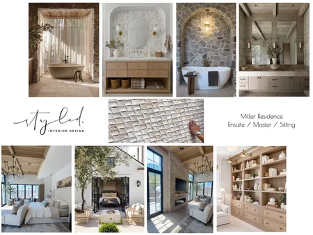 Miller - Ensuite/Master/Sitting Interior Design Mood Board by Styled Interior Design
