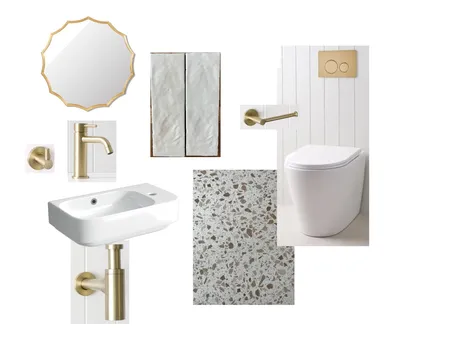 Water Closet Interior Design Mood Board by Maddie Designs on Style Sourcebook