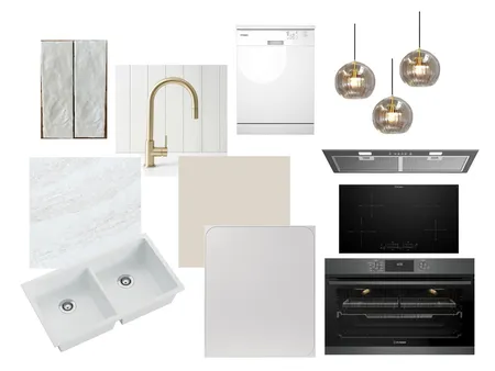 Kitchen Interior Design Mood Board by Maddie Designs