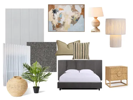 Main bedroom Interior Design Mood Board by Meltritton