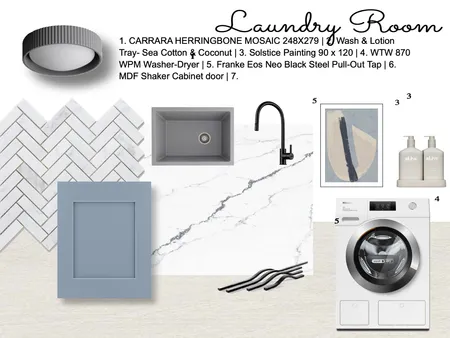 Laundry Room Interior Design Mood Board by kissesfyg@gmail.com on Style Sourcebook