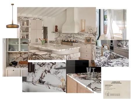 Chloe - Kitchen Mood Board Interior Design Mood Board by SamarSh