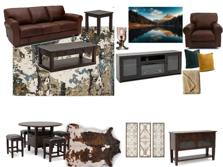 Lead Rental - Rustic 1 Interior Design Mood Board by Beverly Zaske on Style Sourcebook